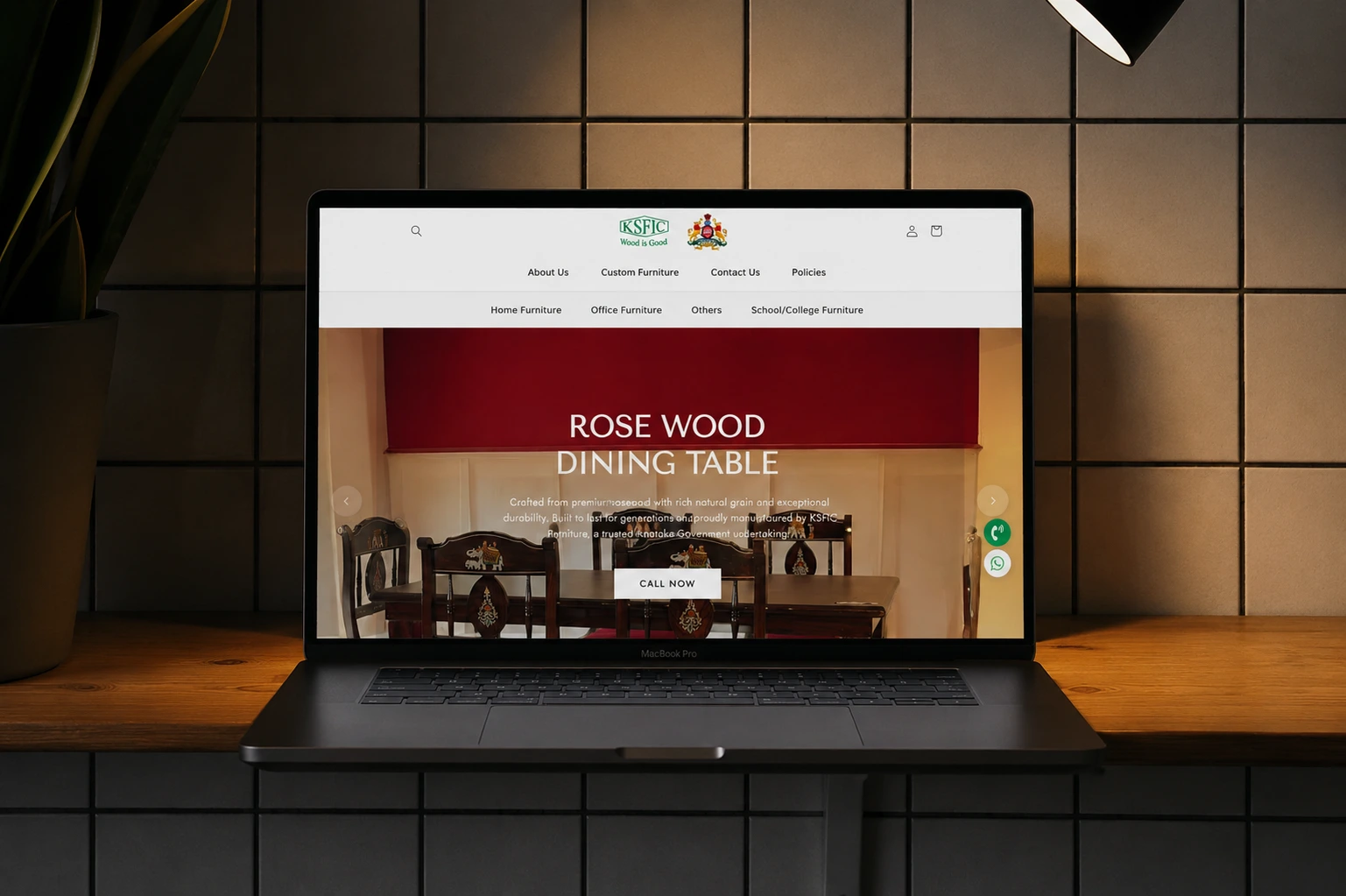 KSFIC Ecommerce Website